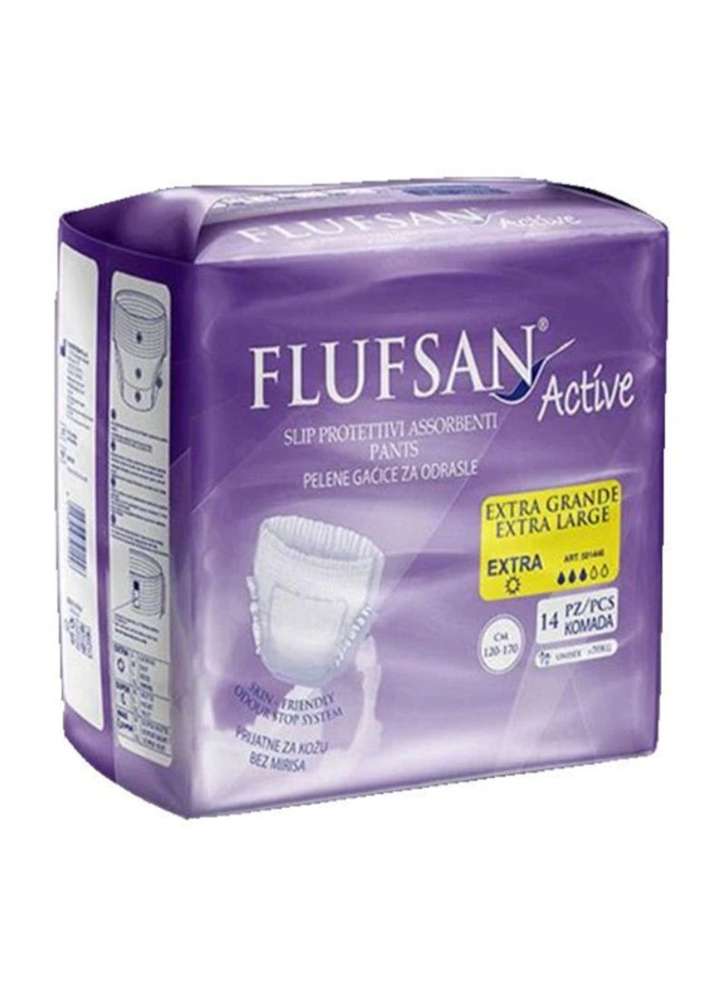 Flofsan Adult Diapers Culottes Extra Large 14 Diapers 140-170 cm